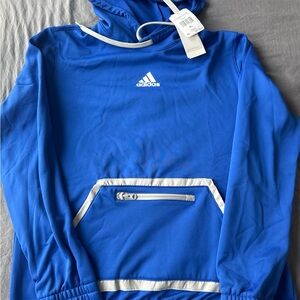 Adidas Vibrant Blue Team Hoodie